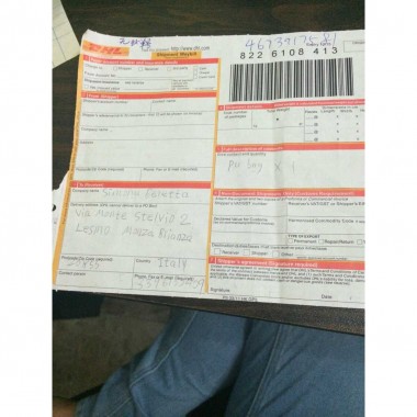 Customer from Italy 