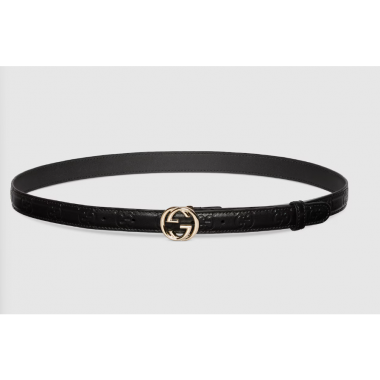 Gucci 20mm thin Leather belt