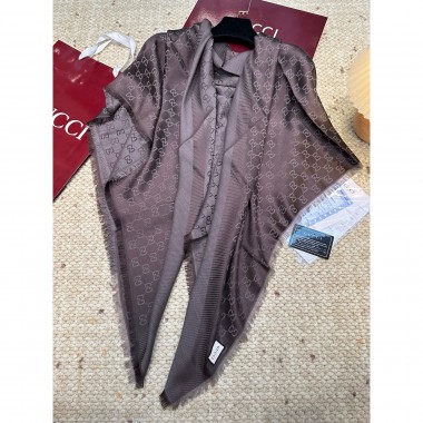Gucci Classic Cashmere and Silk Shawl 