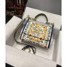 Dolce Gabbana Sicily Leather Bag