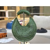 Chloe Summer Banana Hobo bag in Raffia 
