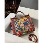 Dolce Gabbana Sicily Leather Bag