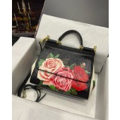 Dolce Gabbana Sicily Leather Bag