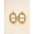Hermes Mini Mailon Earrings-Etoupe