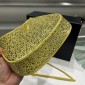 Borsa Prada Cleo in raso con cristalli