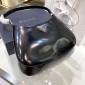Borsa a spalla Prada Cleo in pelle spazzolata