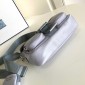 Borsa Prada Pocket in nylon e pelle spazzolata