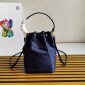 Borsa a spalla Prada Duet in Re-Nylon