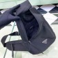 Zaino in Re-Nylon e pelle