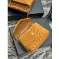 YSL Yves Saint Laurent Loulou Small Bag in Suede 