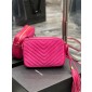 YSL Yves Saint Laurent Lou Camera Bag in Suede 