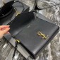YSL Cassandra Top Handle Medium Bag in Grained leather  