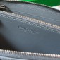  Bottega Veneta Intrecciato Zip Around Wallet