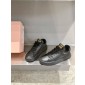 Miu Miu Plume Leather Sneaker, Size 35-41