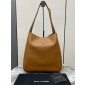 Saint Laurent LE 5 À 7 Supple Large in grained leather -Caramel