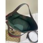 Gucci Giglio small tote bag-Beige and dark brown Canvas
