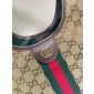 Gucci Giglio small tote bag-Beige and dark brown Canvas