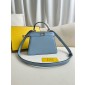Fendi Peekaboo ISeeU Petite-Light blue