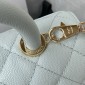 Chanel Small Coco Handle Bag-Light blue