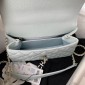 Chanel Small Coco Handle Bag-Light blue