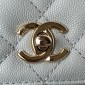 Chanel Small Coco Handle Bag-Light blue