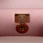 Chanel Small Coco Handle Bag-Pink
