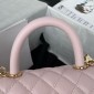 Chanel Small Coco Handle Bag-Pink