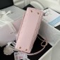 Chanel Small Coco Handle Bag-Pink