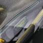 Chanel Medium Coco Handle Bag-Navy blue with Burgundy Lizard handle