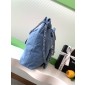 Chanel 22 Small Handbag-Blue denim 