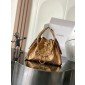 Chanel 25 Small handbag -Dark gold Caviar leather 