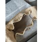 Chanel 25 Small handbag -Beige Caviar leather 