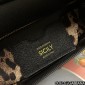 Authentic quality- Dolce Gabbana Large Sicily Handbag in in Dauphine leather -Black