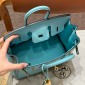 Hermes Birkin 25/ 30  in Epsom Leather- blue atoll