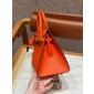 Hermes Birkin 25 /  30  in Epsom Leather-Orange