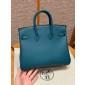 Hermes Birkin 25 /  30  in Epsom Leather-Vert Bosphore