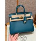 Hermes Birkin 25 /  30  in Epsom Leather-Vert Bosphore