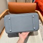 Hermes Birkin35 in Togo Leather -Linen blue