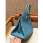 Hermes Birkin35 in Togo Leather -Blue Jean