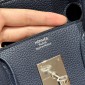 Hermes Birkin35 in Togo Leather -Navy Blue