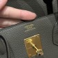 Hermes Birkin 25 / Birkin 30  in Togo Leather-Etain  