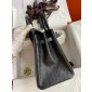 Pre-ordered Birkin 25 / 30  in Ostrich Leather- Black