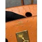 Pre-ordered Birkin 25 / 30  in Ostrich Leather- Orange