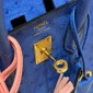 Pre-ordered Birkin 25 / 30  in Ostrich Leather- Blue roy