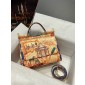 Dolce Gabbana Sicily Leather Bag