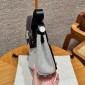 Hermes Herbag Mini Bag- Ecru/Black