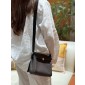 Hermes Herbag Mini Bag-Dark bronze /noir