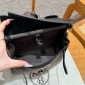 Hermes Herbag Mini Bag-Dark bronze /noir