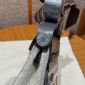 Hermes Herbag Mini Bag- Ecru/blue glacier /ardoise