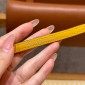 Hermes Mini Kelly Epsom leather-Jaune ambre